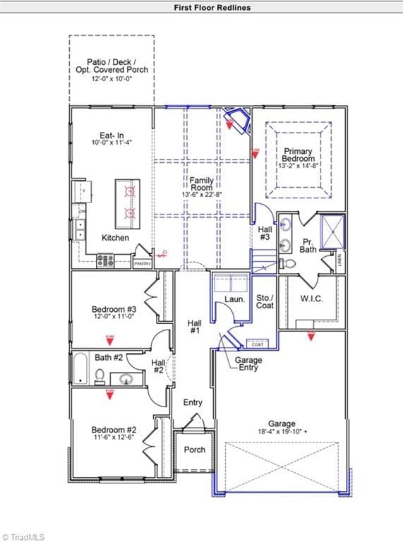 Stick/Site Built at 957 Yankfield Lane, High Point NC 27265, photo 2 of 3