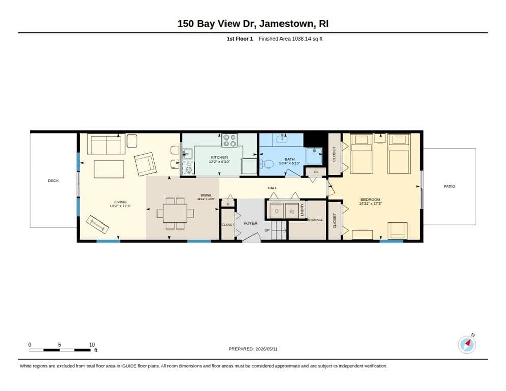 Condominium at 150 Bay View Drive UNIT 1, Jamestown, photo 18 of 21