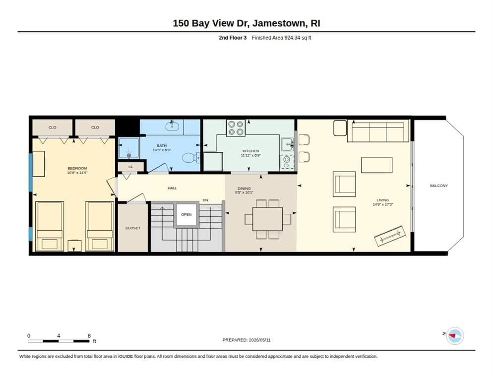 Condominium at 150 Bay View Drive UNIT 3, Jamestown, photo 16 of 25