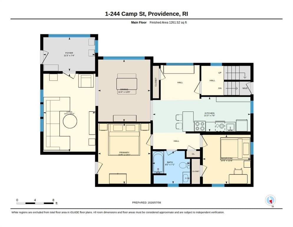 Condominium at 244 Camp Street UNIT 1, Providence, photo 24 of 26