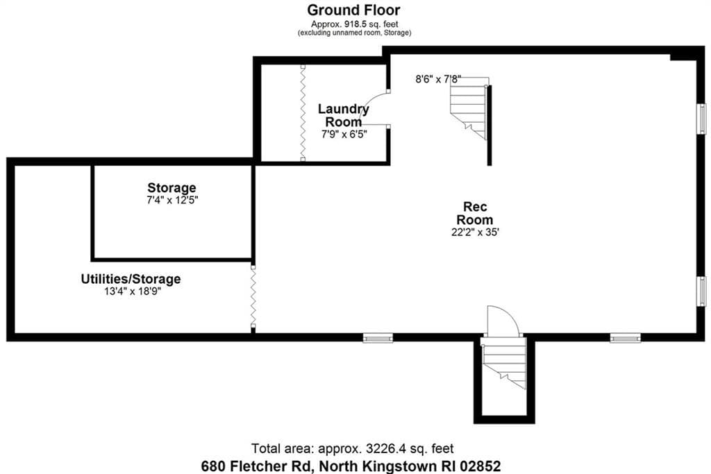 Single Family Residence at 680 Fletcher Road, North Kingstown, photo 46 of 48