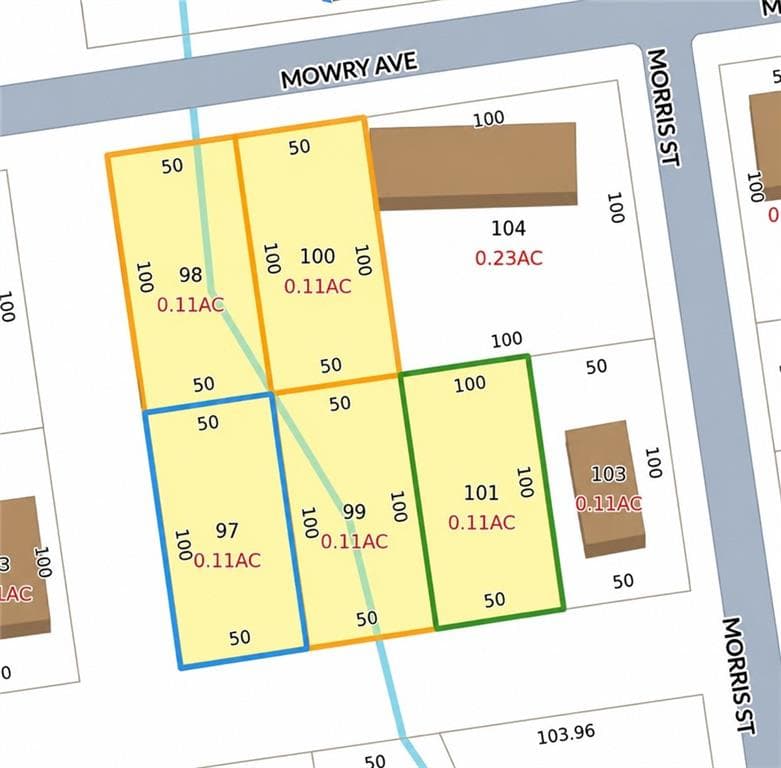 70 72, 74 Meadow & 74 & 75 Mowry Avenue