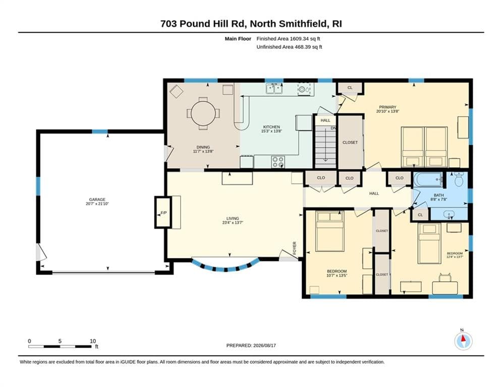 Single Family Residence at 703 Pound Hill Road, North Smithfield, photo 35 of 39