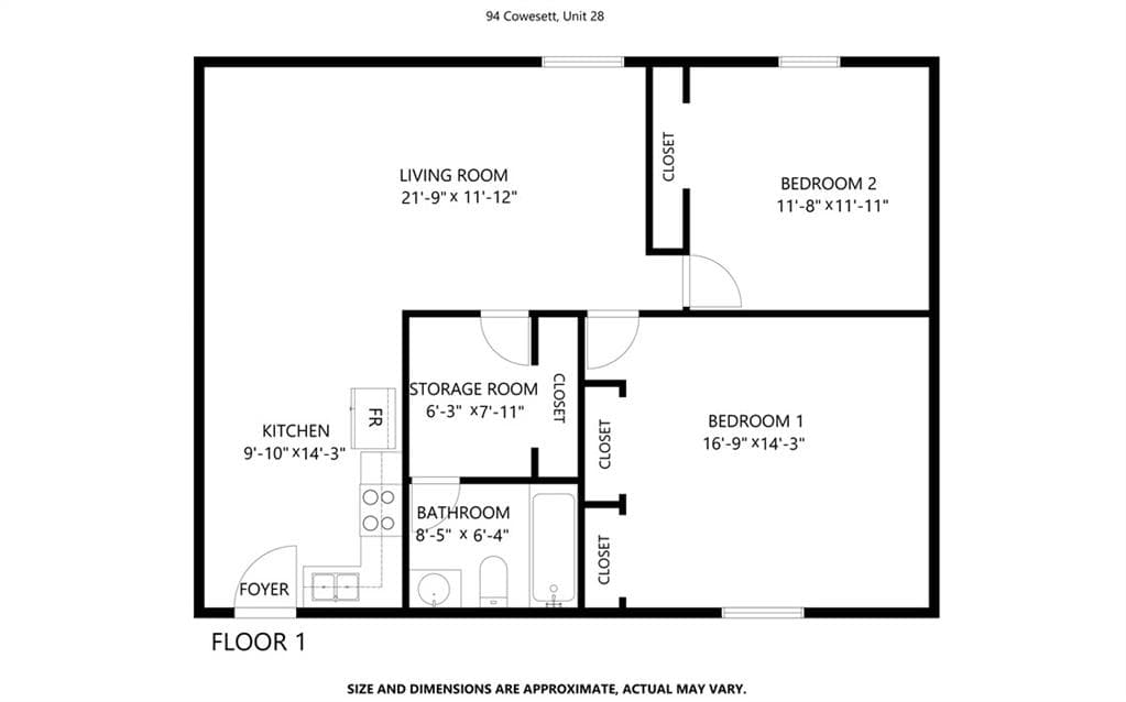Condominium at 94 Cowesett Avenue UNIT 28, West Warwick, photo 17 of 19