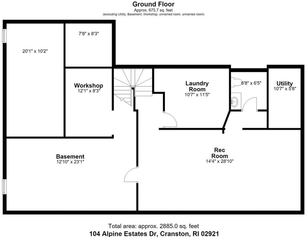 Single Family Residence at 104 Alpine Estates Drive, Cranston, photo 39 of 47