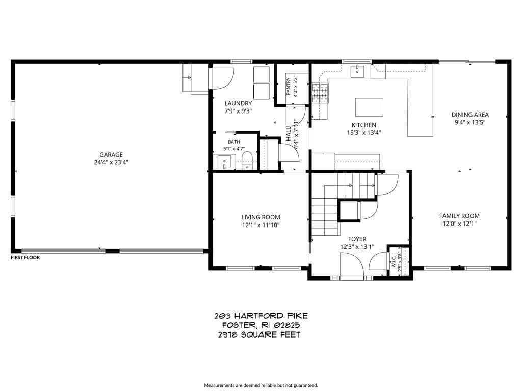 Single Family Residence at 203 Hartford Pike, Foster, photo 4 of 38