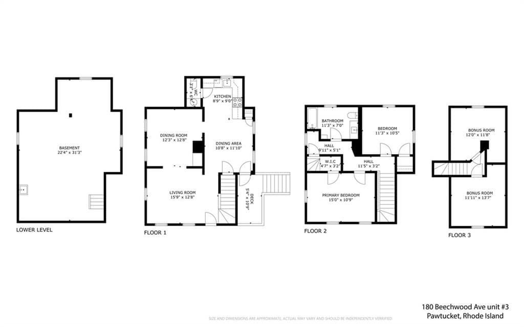 Condominium at 180 Beechwood Avenue UNIT 3, Pawtucket, photo 18 of 18