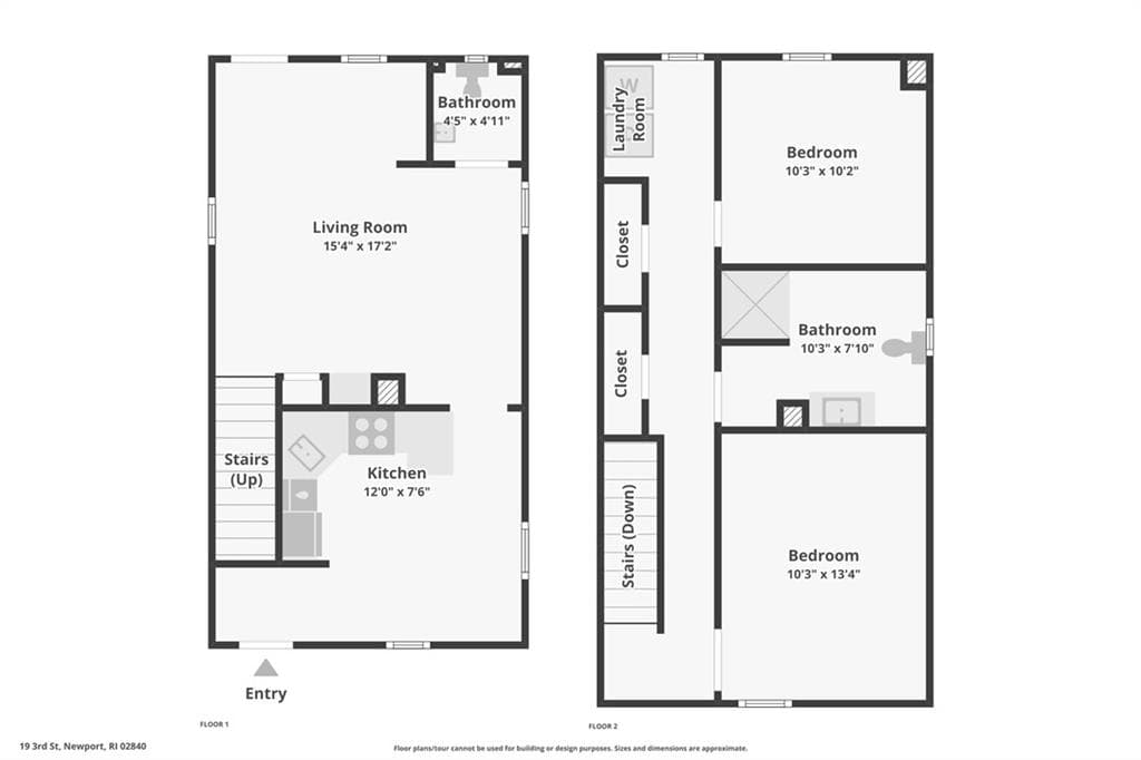 Single Family Residence at 19 1/2 Third Street, Newport, photo 19 of 20