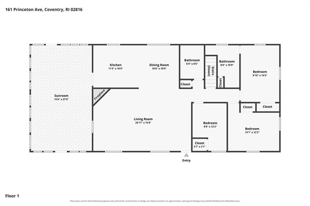 Single Family Residence at 161 Princeton Avenue, Coventry, photo 41 of 43