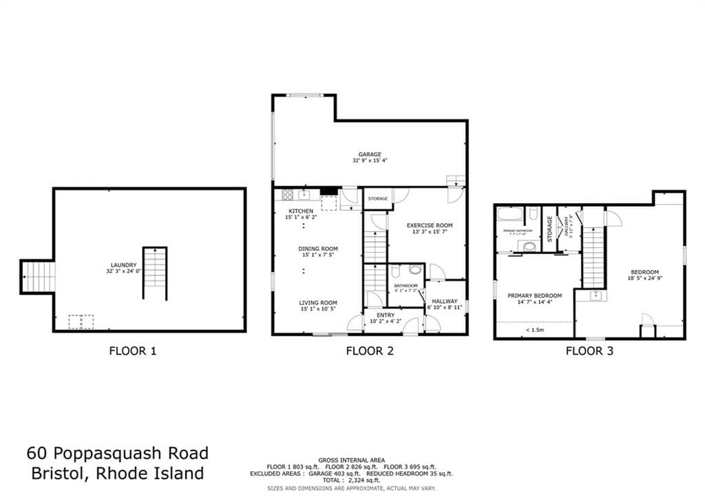 Single Family Residence at 60 Poppasquash Road, Bristol, photo 50 of 50