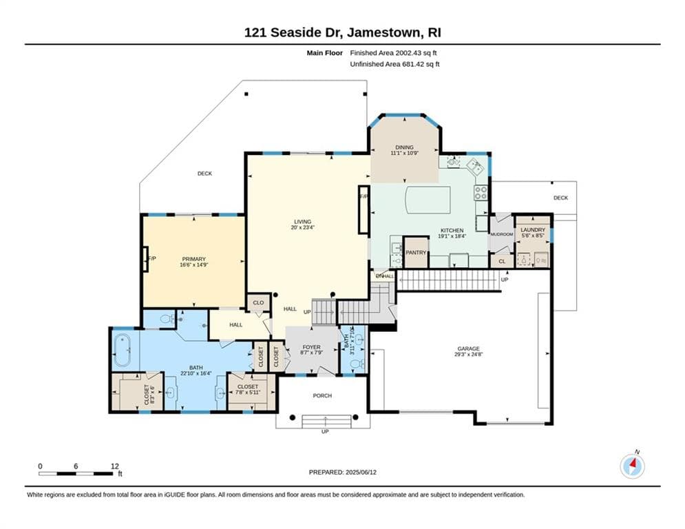 Single Family Residence at 121 Seaside Drive, Jamestown, photo 40 of 47