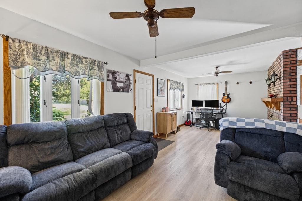 Single Family Residence at 1031 1023 Old Stafford Road, Tiverton, photo 6 of 27