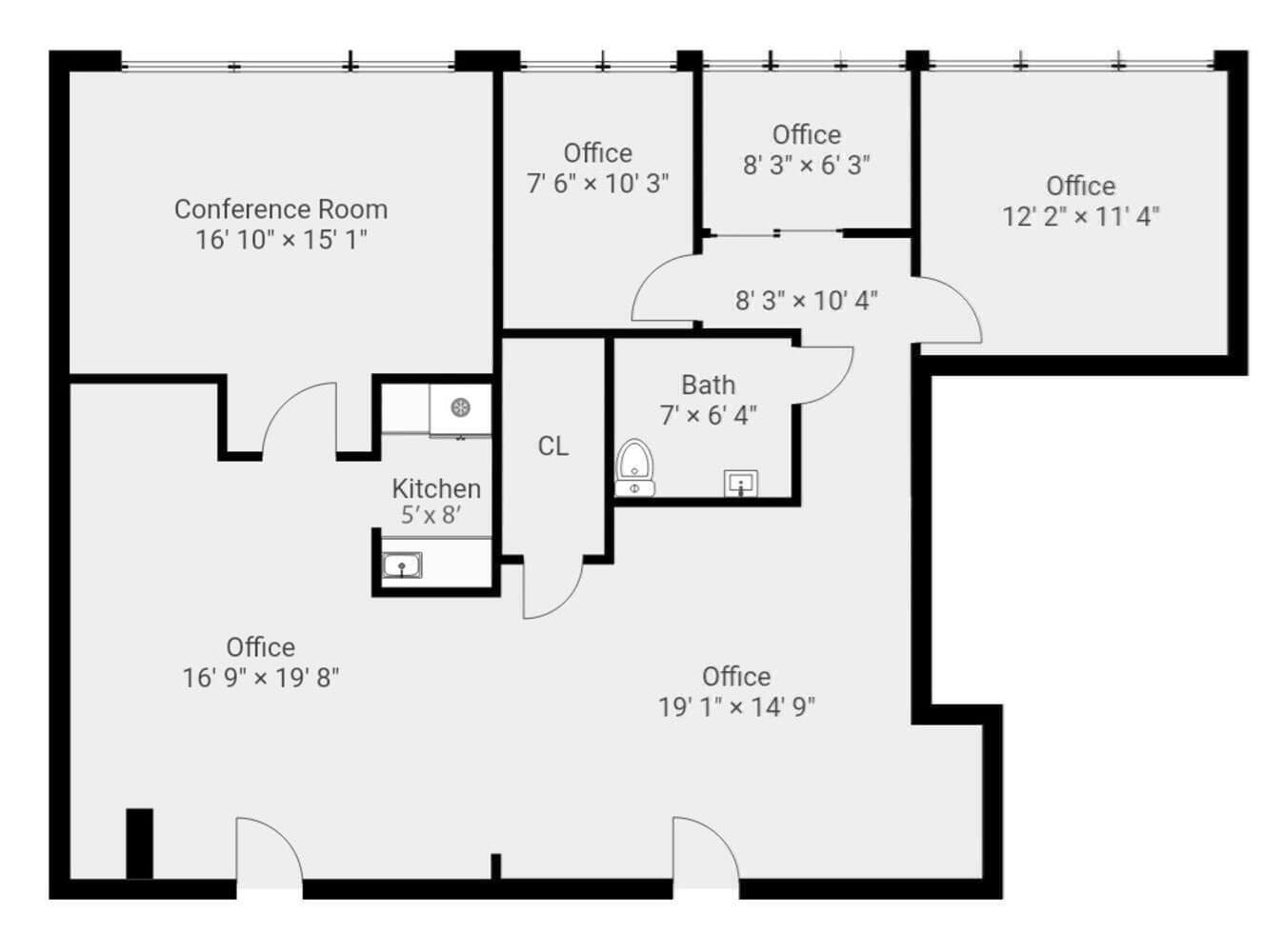 Commercial Sale at 2 Hawthorne # 112s, Boston MA 02114, photo 13 of 13