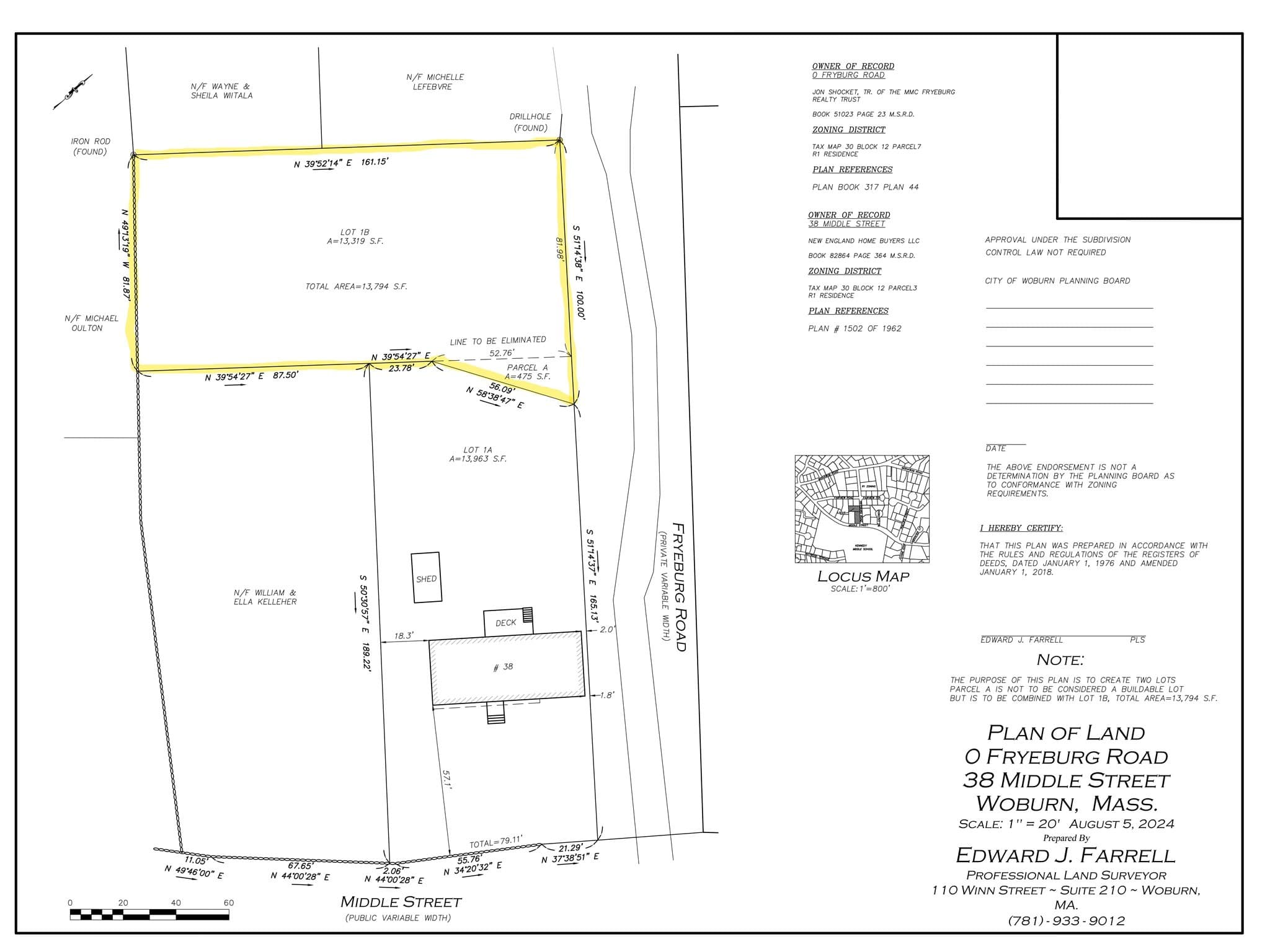 Residential at 0 Fryeburg Rd, Woburn MA 01801, Woburn, photo 2 of 5