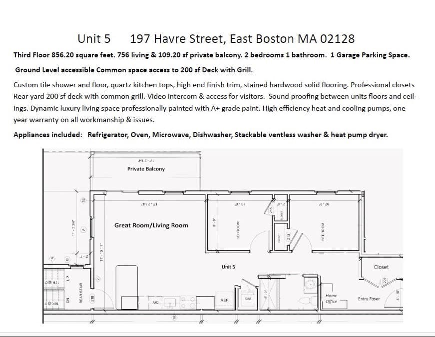 Condominium at 197 Havre St # 2, Boston MA 02128, photo 12 of 12