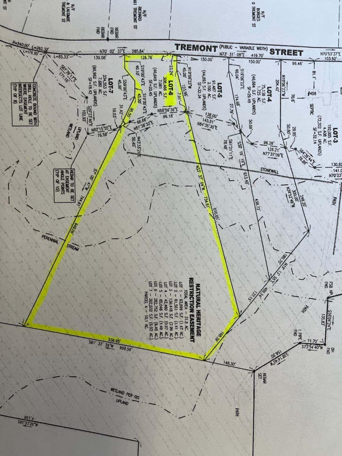 Lot 6 Tremont, Taunton MA 02780