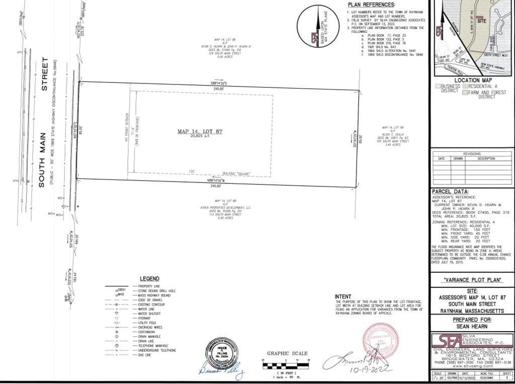 Residential at 0 S Main St, Raynham MA 02767, photo 2 of 2