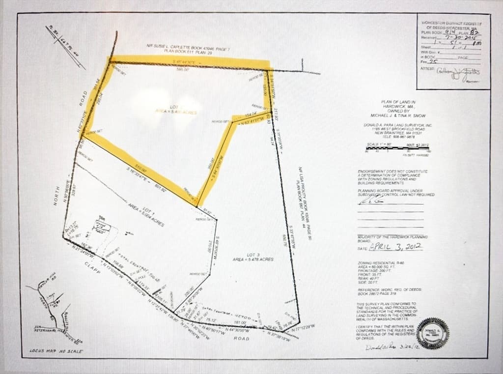 Lot 2 North Road, Hardwick MA 01037 photo 2