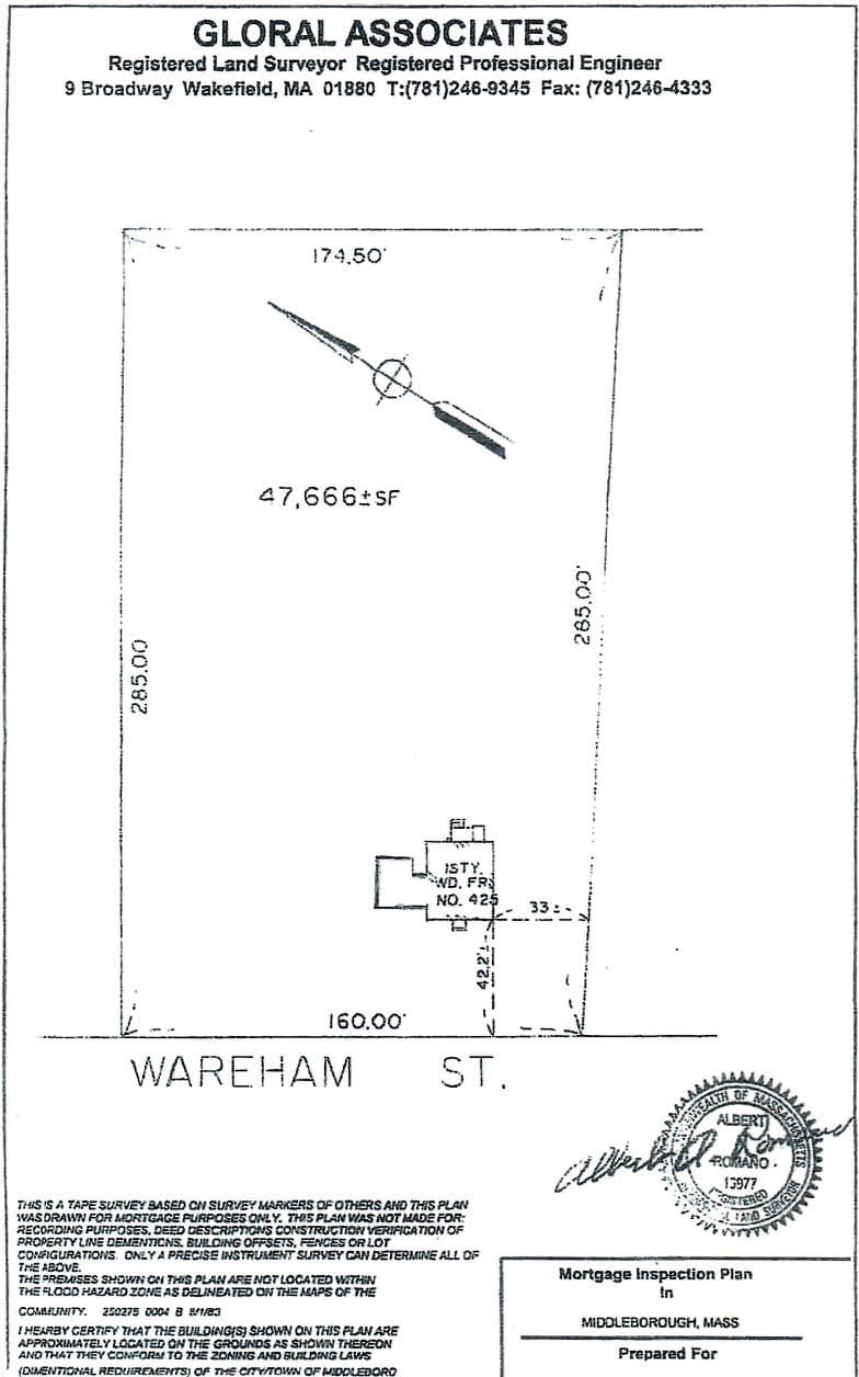 Land at 425 A Wareham Street, Middleboro MA 02346, photo 15 of 17