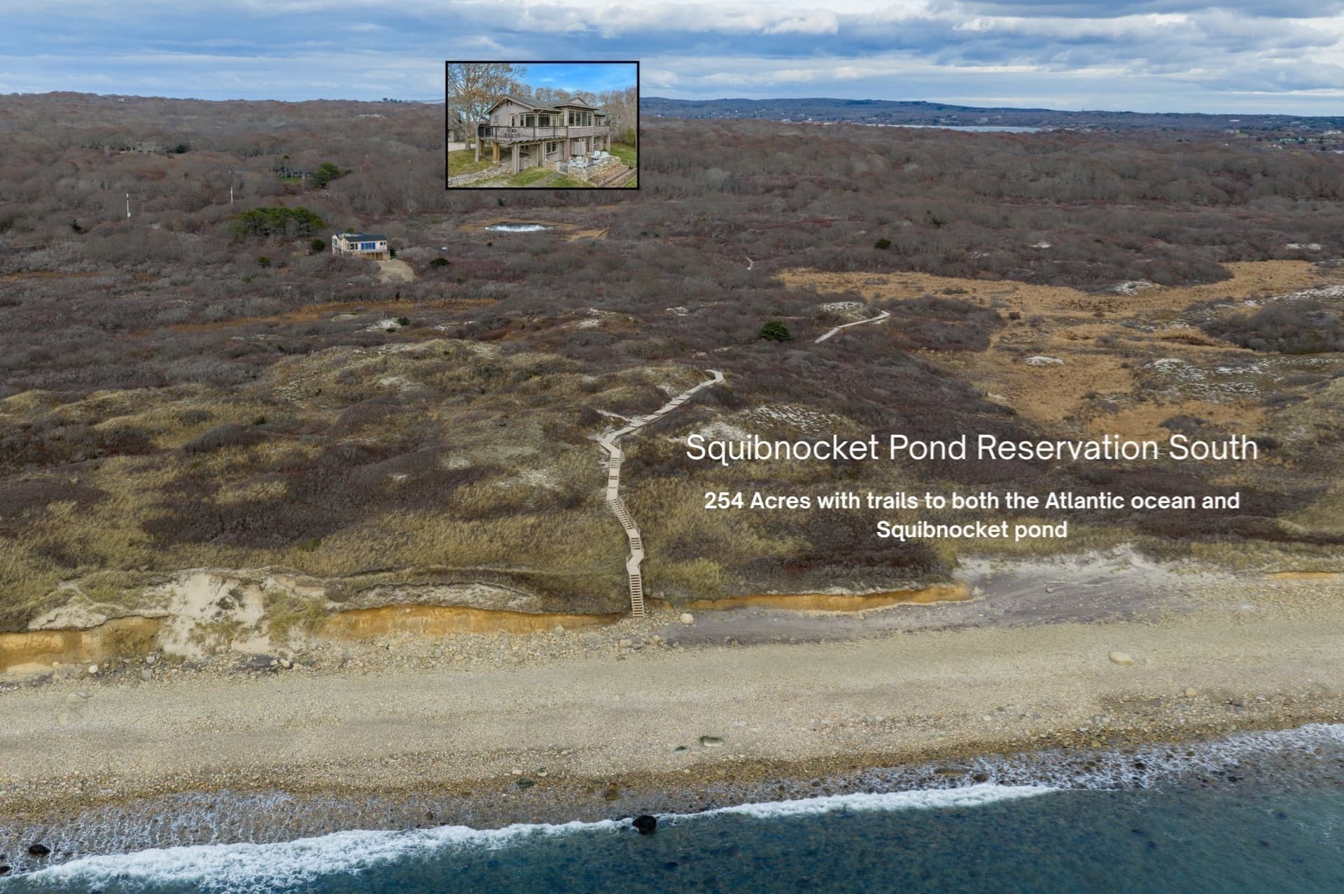 Single Family Residence at 4 Noman's Watch Road, Aquinnah MA 02535, photo 34 of 37