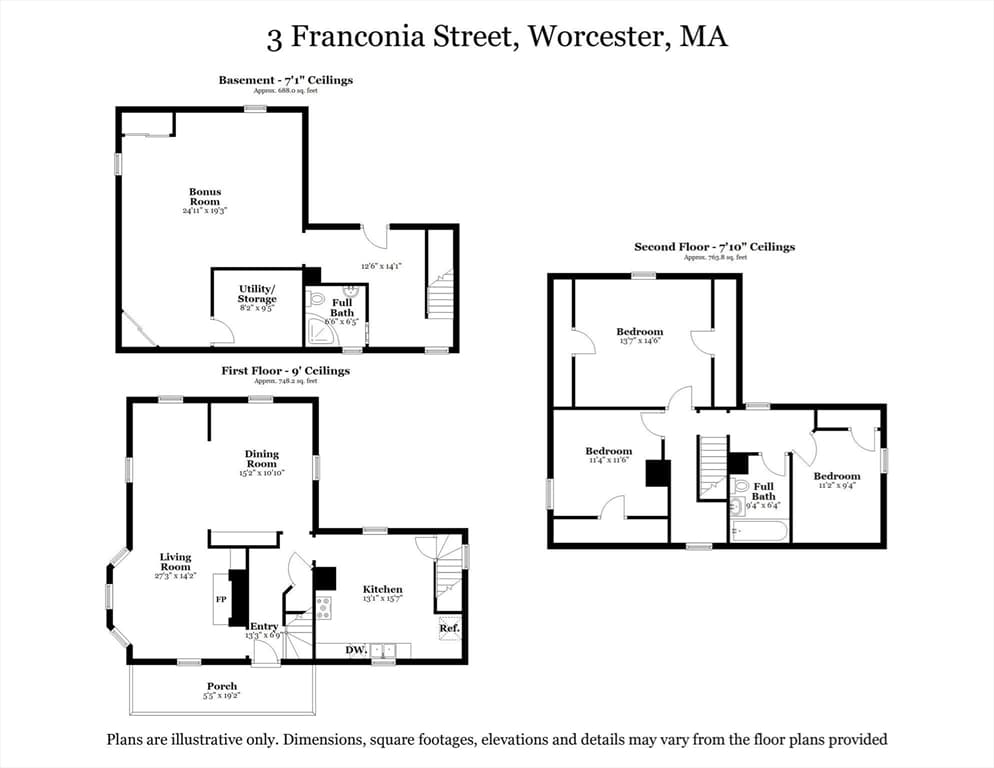 3 Franconia St, Worcester MA 01602 photo 34