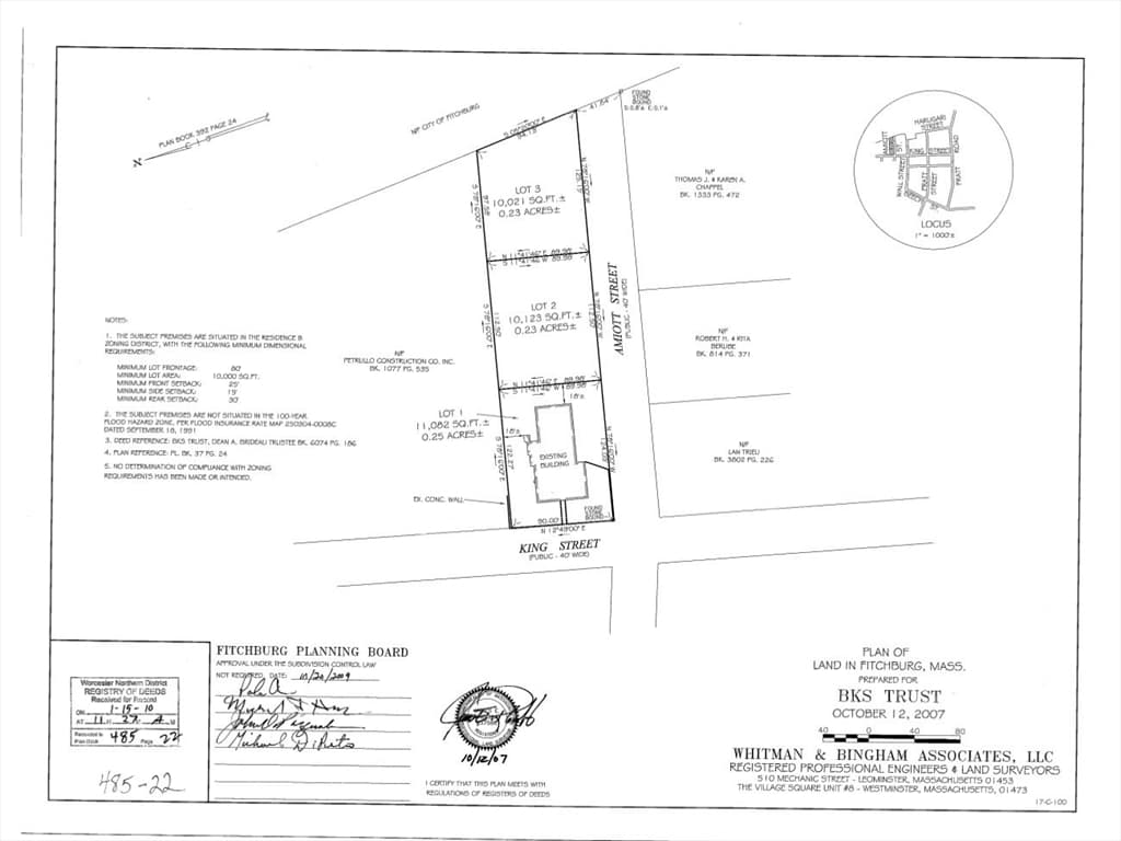 0 Amiott St, Fitchburg MA 01420