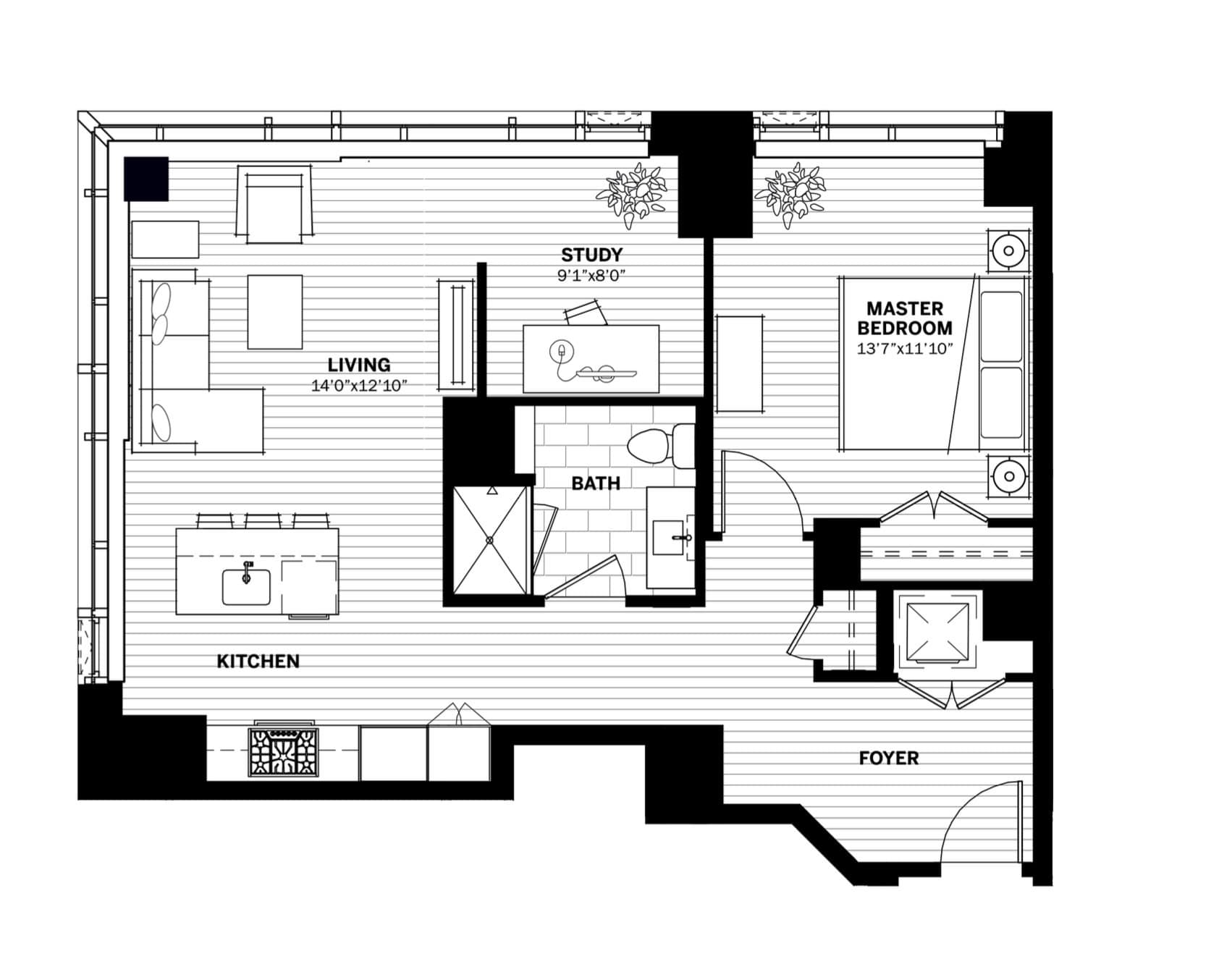 Condominium at 135 Seaport Blvd # 1503, Boston MA 02210, photo 27 of 27