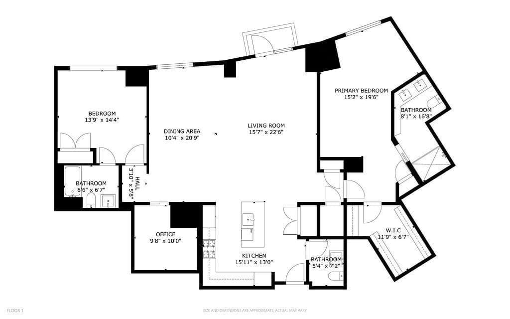 Condominium at 300 Pier 4 Blvd # 8A, Boston MA 02210, photo 39 of 39