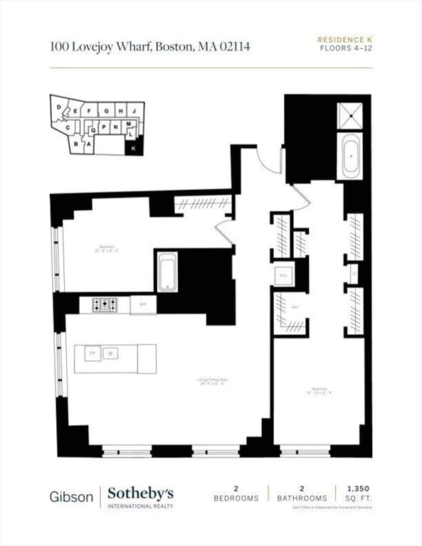 Condominium at 100 Lovejoy # 11K, Boston MA 02114, photo 8 of 26