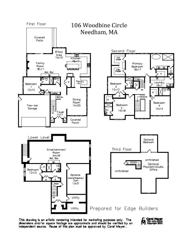 Single Family Residence at 108 Woodbine Circle, Needham MA 02494, photo 40 of 40