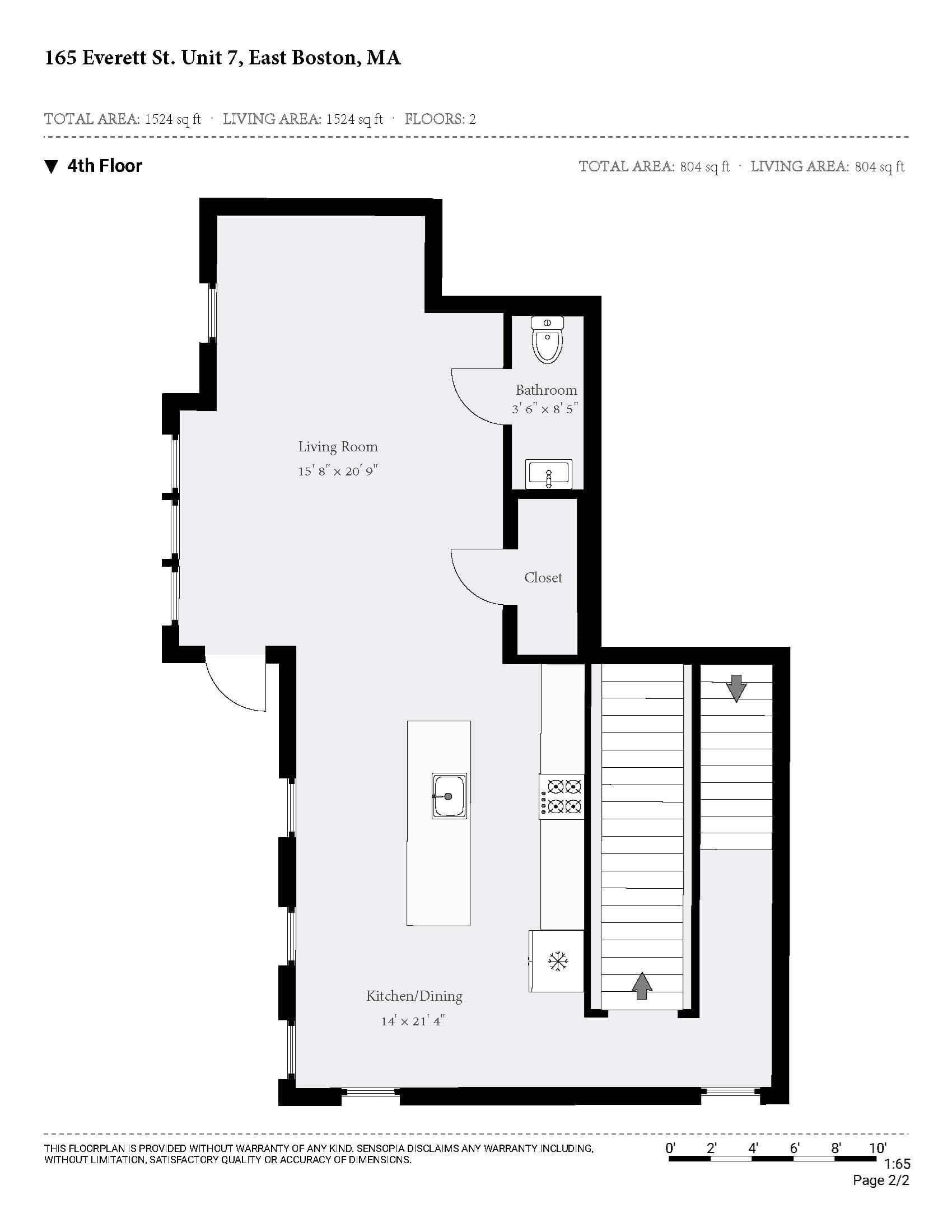 Condominium at 165 Everett St # 7, Boston MA 02128, photo 26 of 28