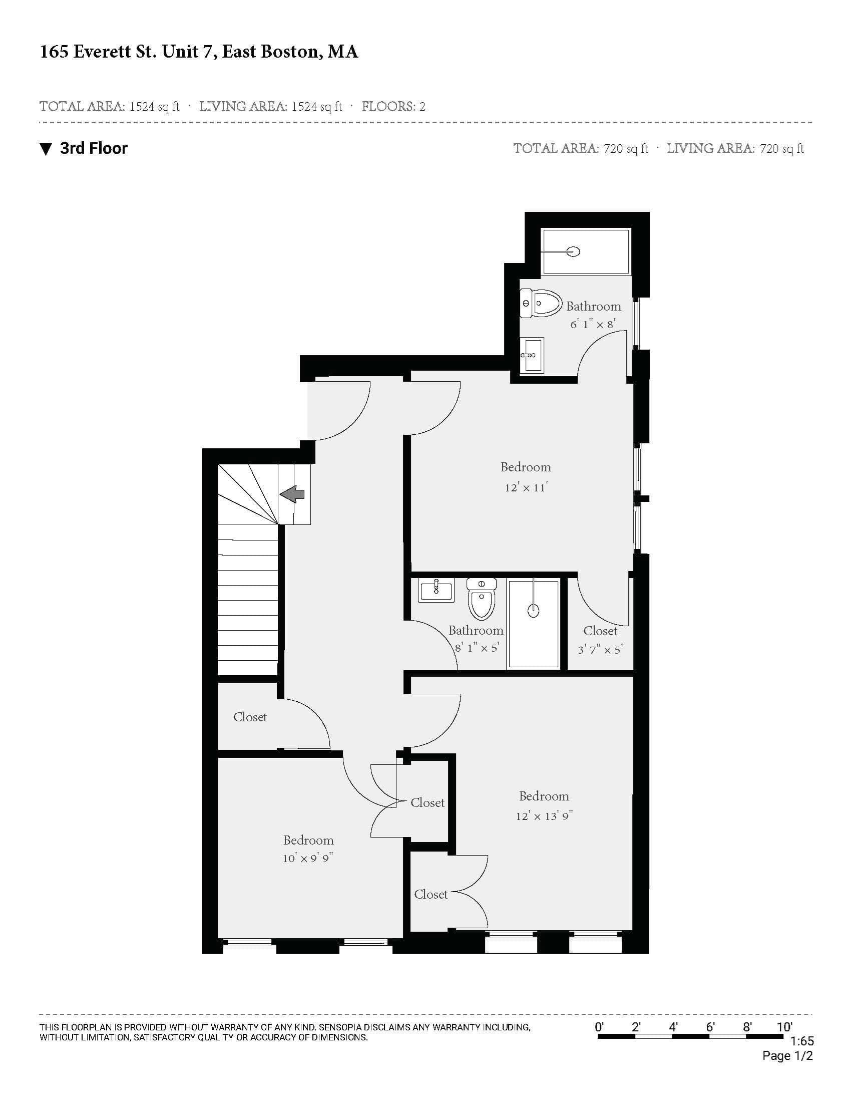 Condominium at 165 Everett St # 7, Boston MA 02128, photo 25 of 28