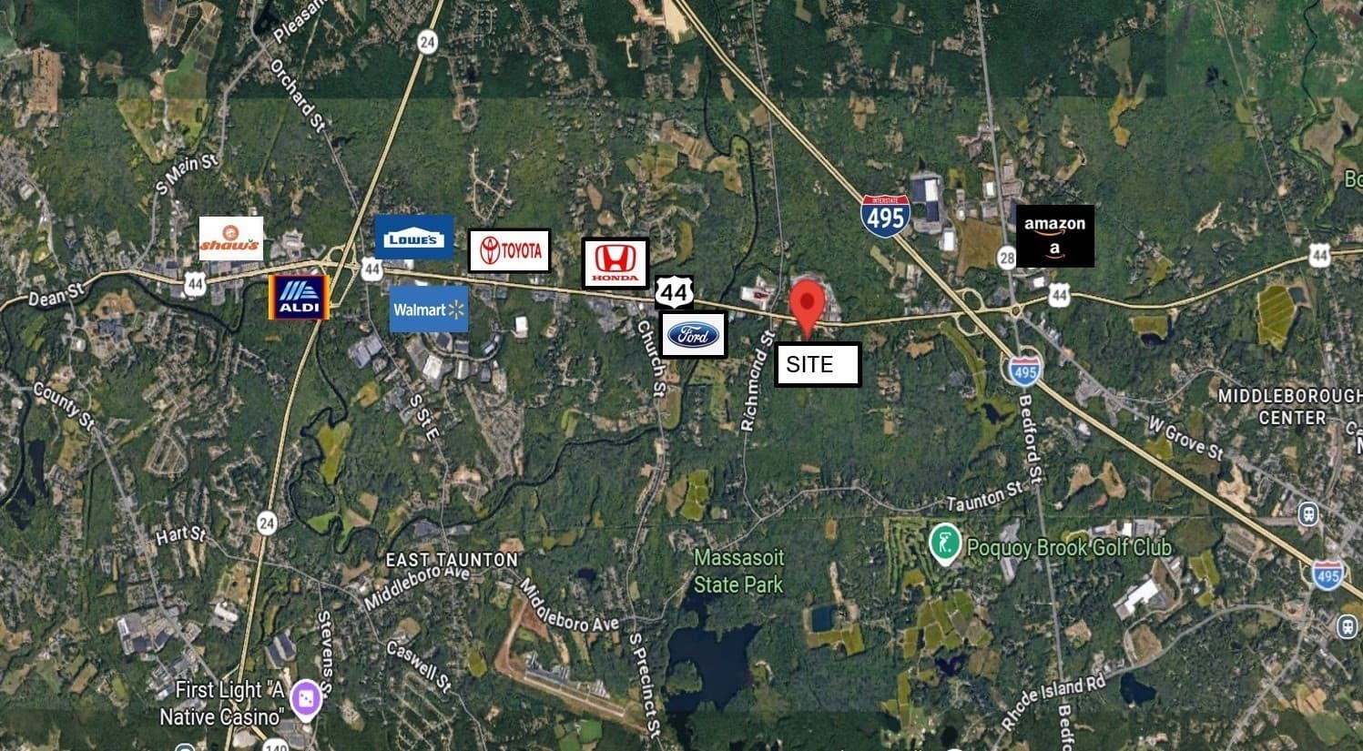 15,17 & 21 Harding St. / Route 44, Lakeville MA 02347