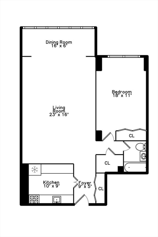 Condominium at 6 Whittier Place # 6H, Boston MA 02114, photo 12 of 14