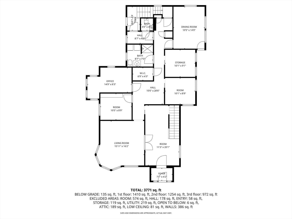 Single Family Residence at 58 Oliver Street, Fitchburg MA 01420, photo 36 of 39
