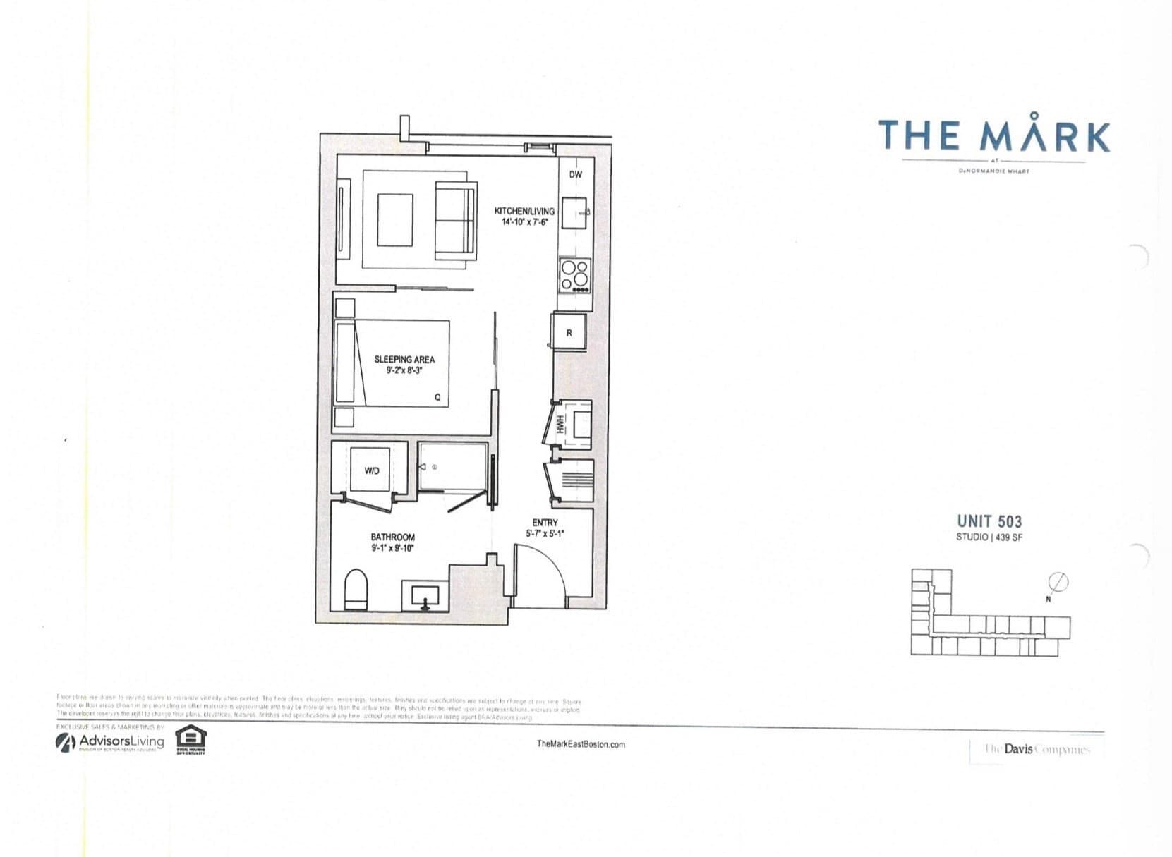 Condominium at 99 Sumner St # 503, Boston MA 02128, Boston, photo 18 of 19
