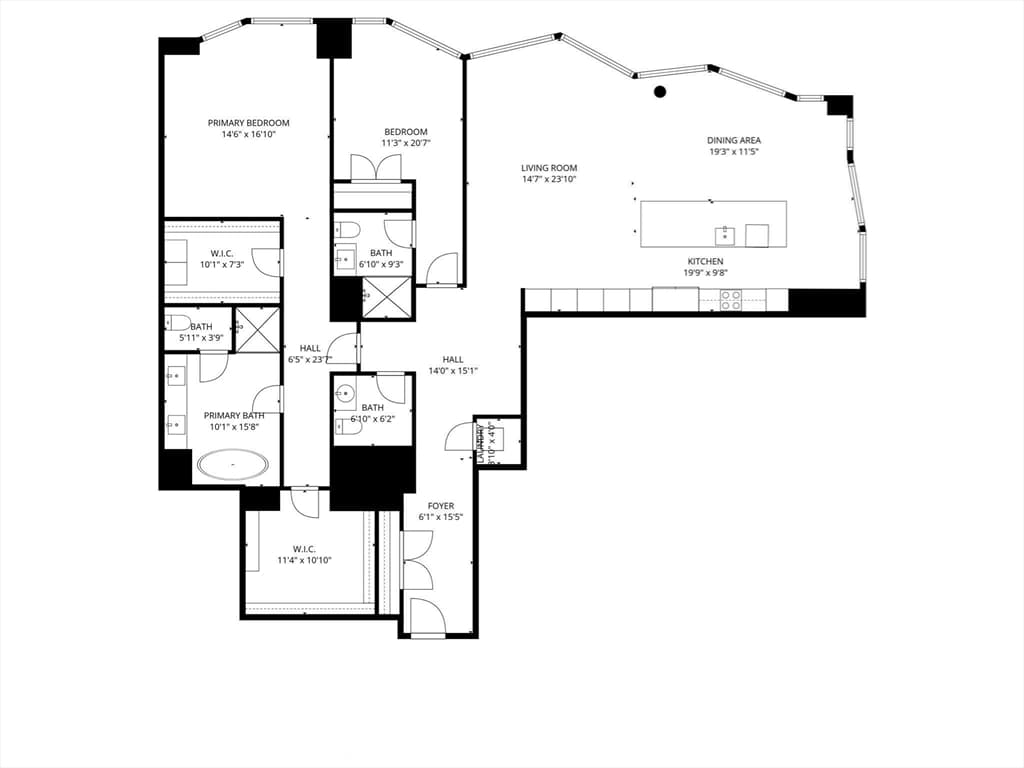 Condominium at 240 Devonshire St # 3701, Boston MA 02110, photo 40 of 40