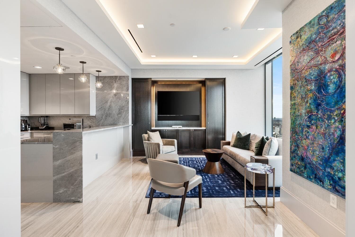 Condominium at 1 Dalton Street Unit 3801, Boston MA 02199, Boston, photo 6 of 36