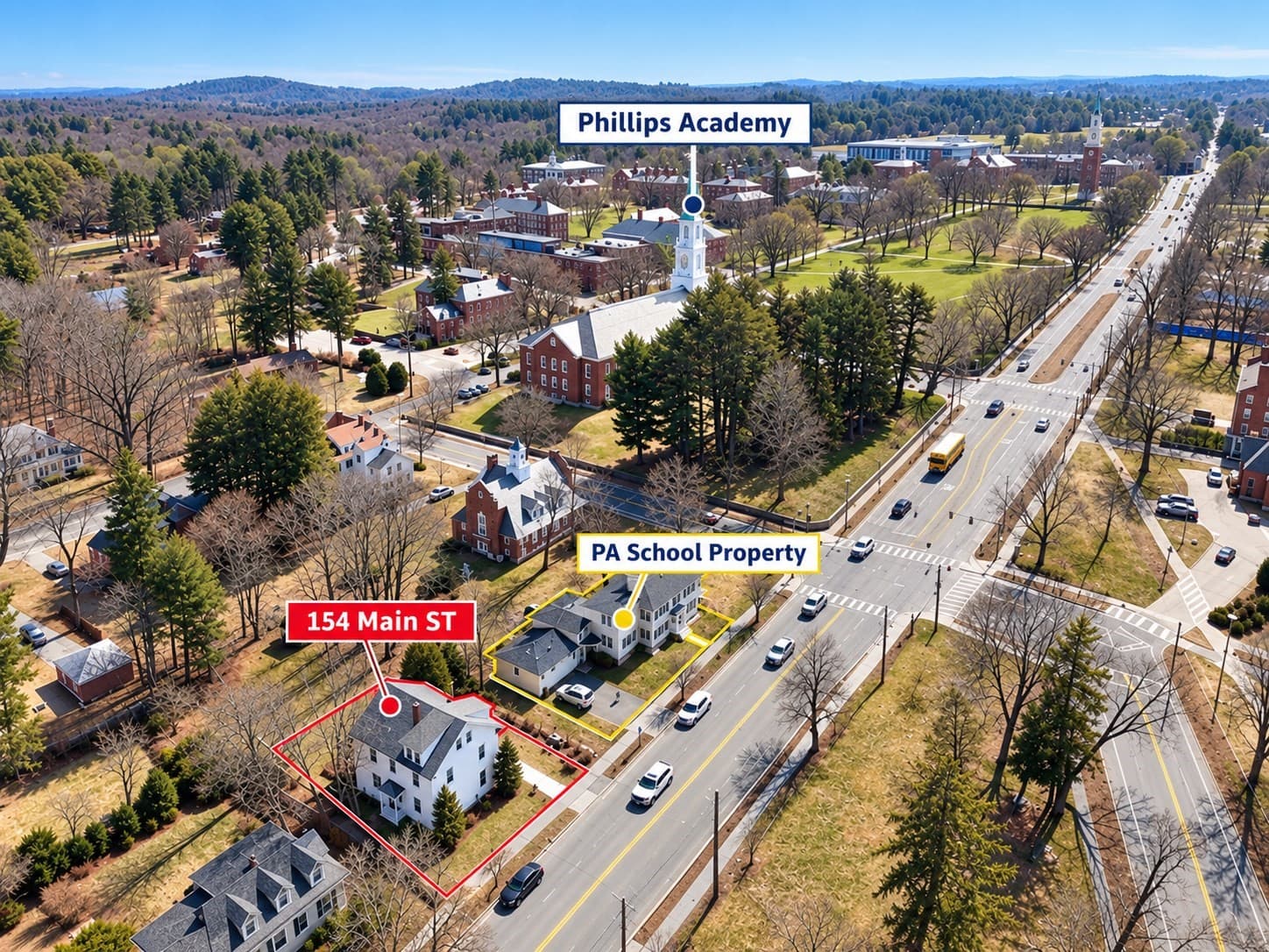 Single Family Residence at 154 Main St, Andover MA 01810, photo 3 of 42
