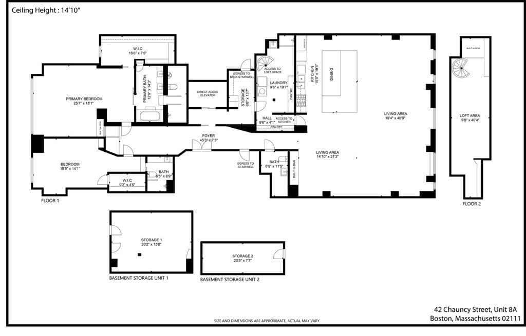 Condominium at 42 Chauncy Street # 8A, Boston MA 02111, photo 28 of 33