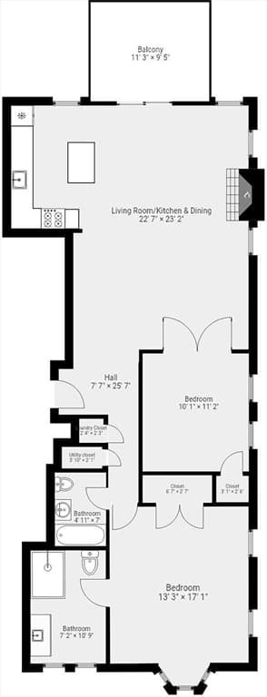 Condominium at 782 Dorchester Ave. # 4, Boston MA 02125, Boston, photo 17 of 21