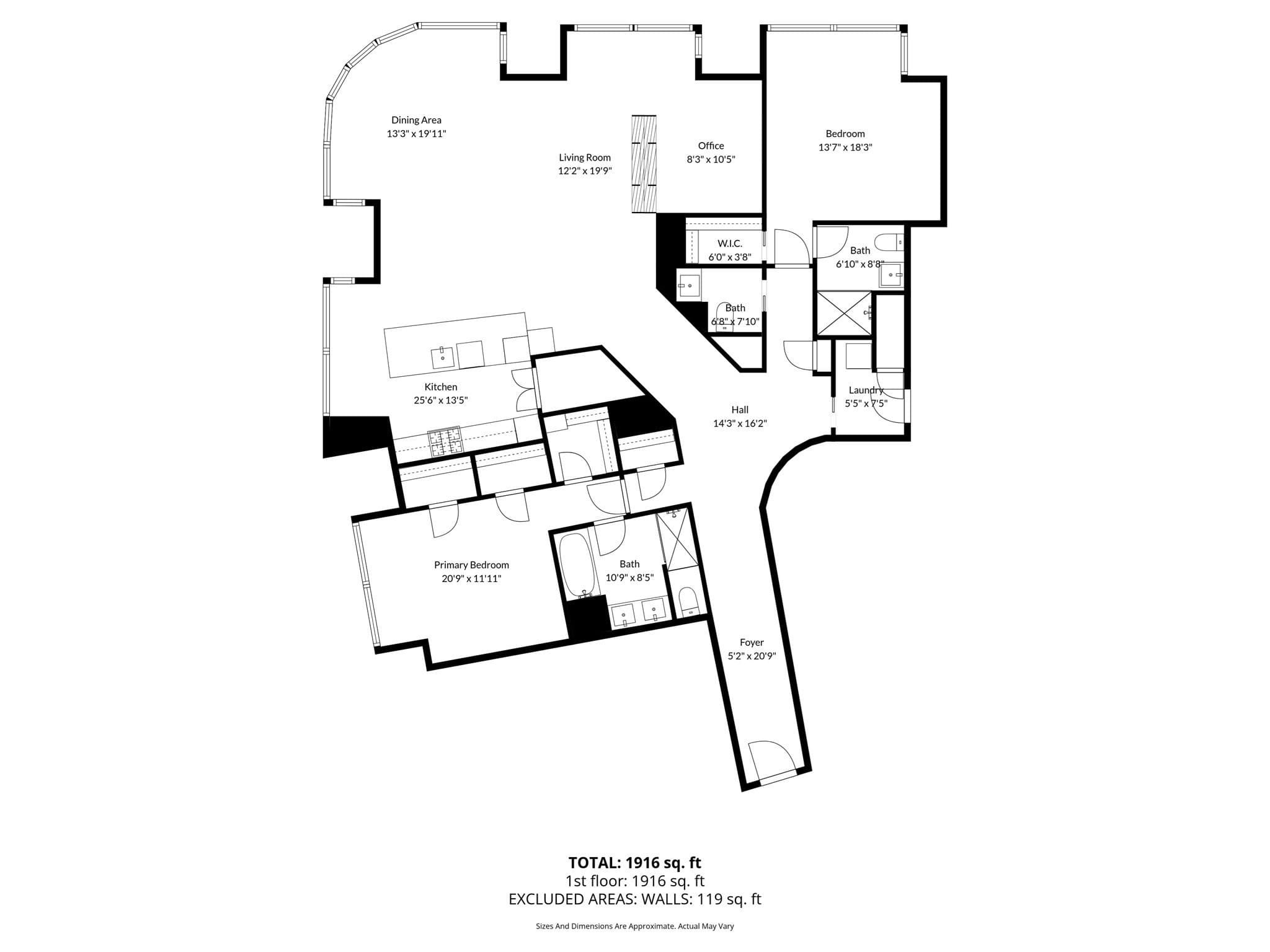Condominium at 1 Dalton St # 4205, Boston MA 02115, photo 25 of 25