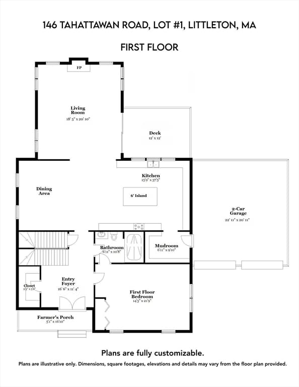 Single Family Residence at 146 Tahattawan Lot 1, Littleton MA 01460, Littleton, photo 13 of 15