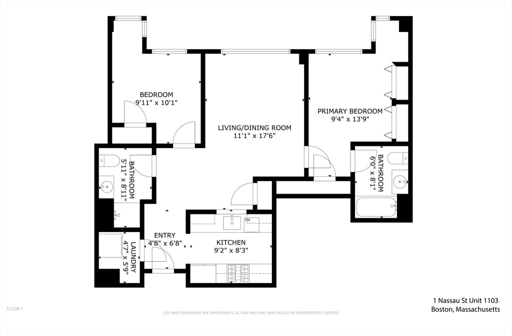 Condominium at 1 Nassau St # 1103, Boston MA 02111, photo 16 of 16