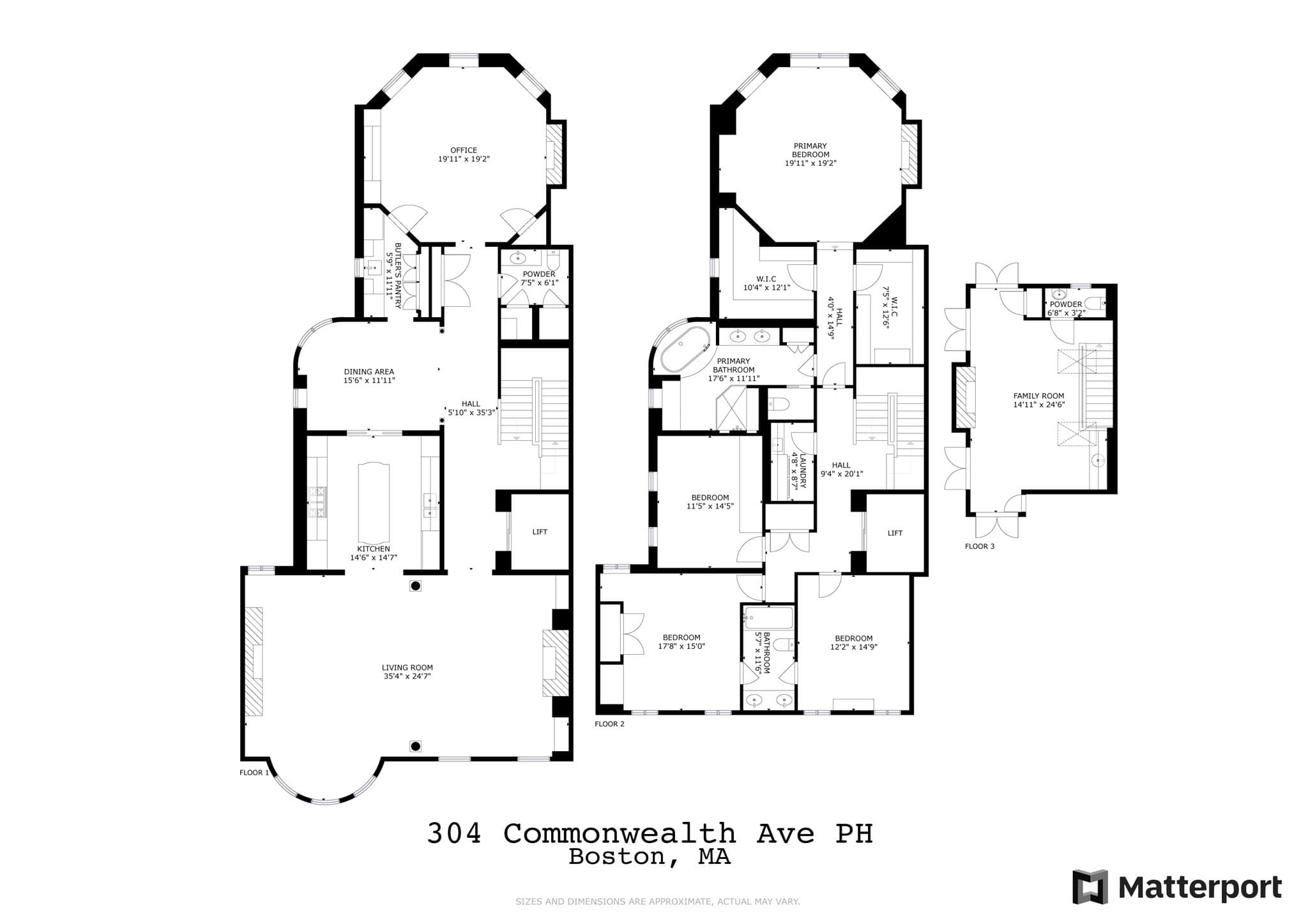 Condominium at 304 Commonwealth Ave PH, Boston MA 02115, photo 42 of 42