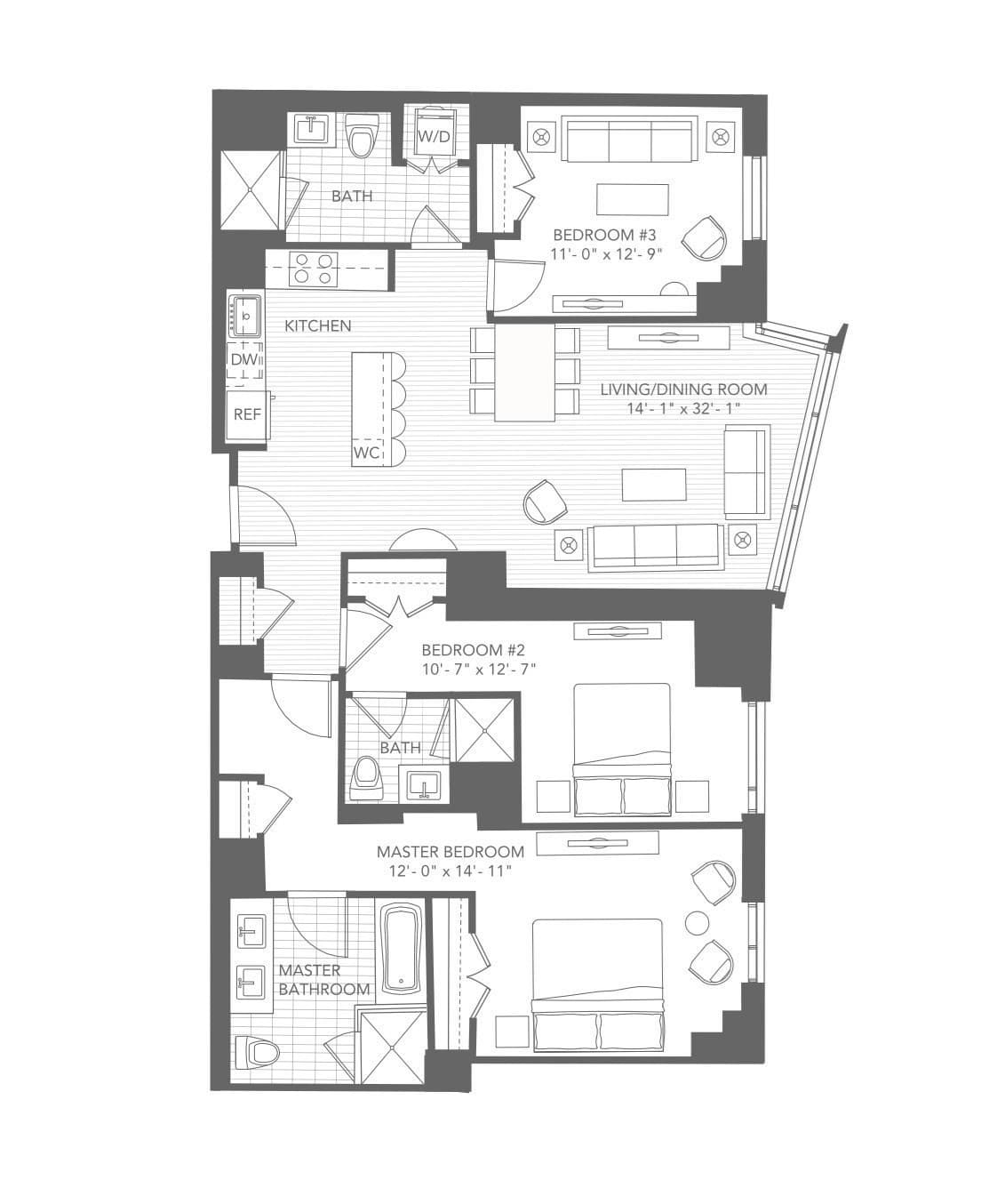 Condominium at 580 Washington St, Boston MA 02111, photo 24 of 37