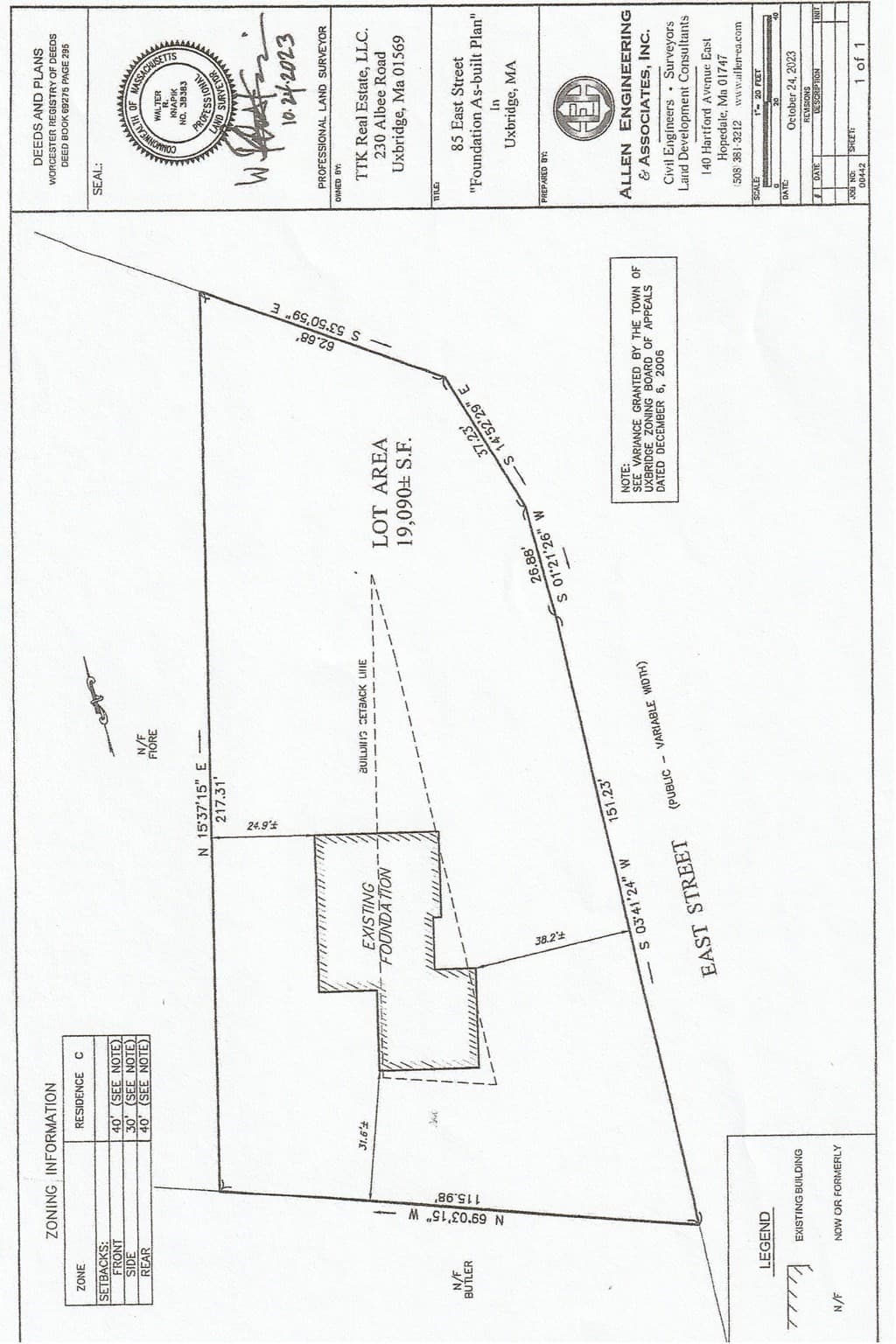 Single Family Residence at 85 East St, Uxbridge MA 01569, photo 42 of 42