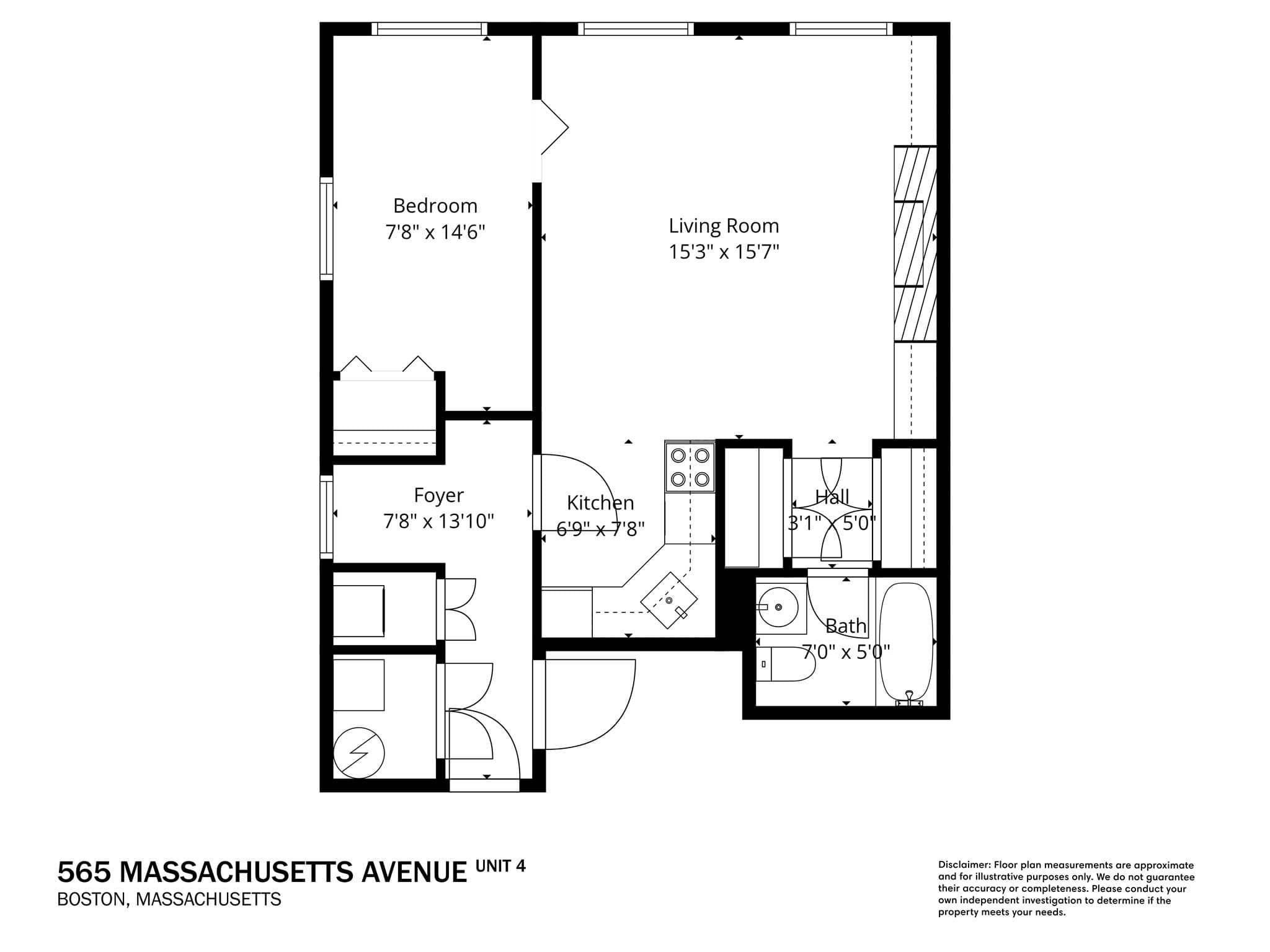 Condominium at 565 Massachusetts Ave. # 4, Boston MA 02118, photo 21 of 21