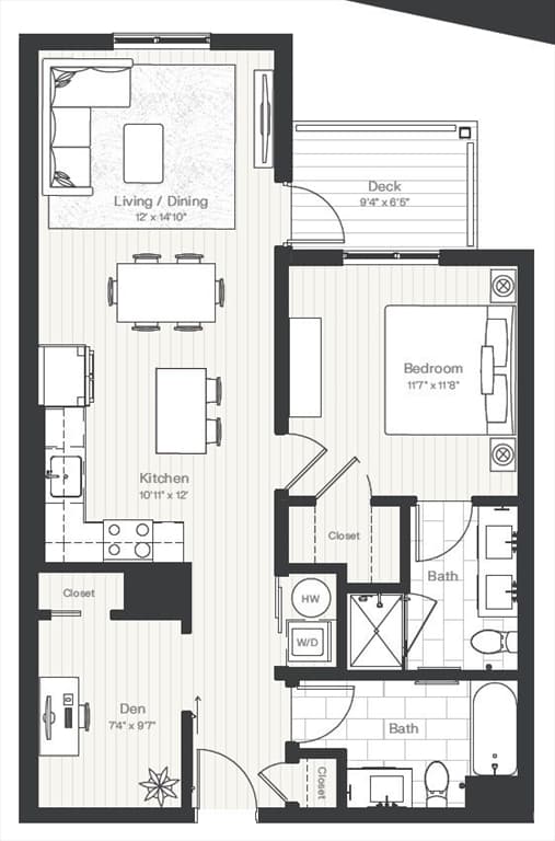 Condominium at 1515 Commonwealth Ave # 714, Boston MA 02135, photo 14 of 42