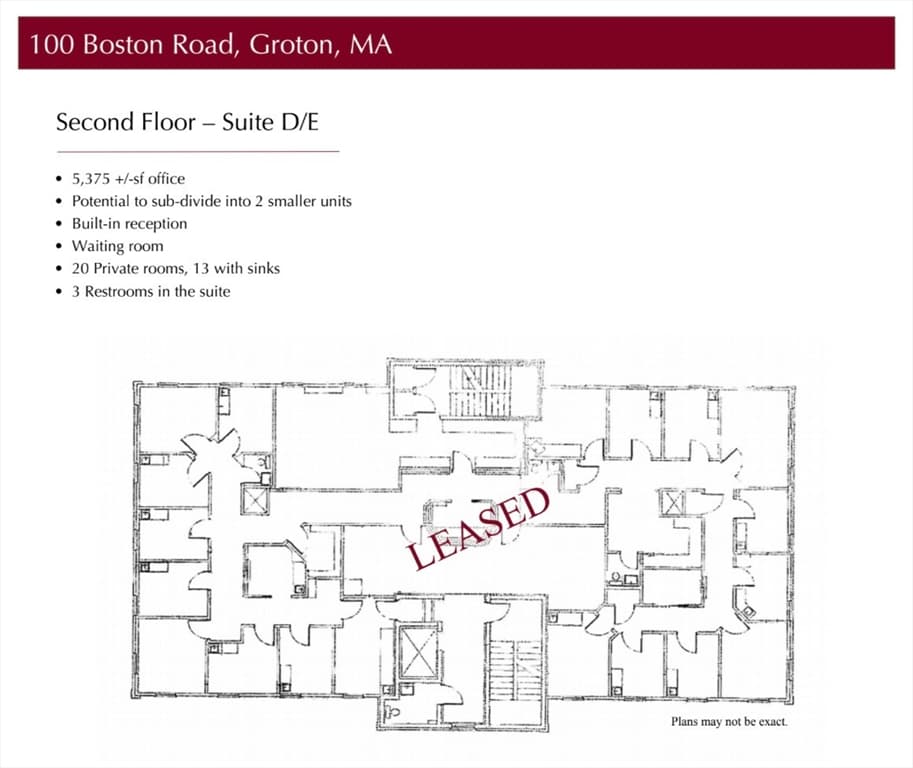 Commercial Sale at 100 Boston Rd, Groton MA 01450, photo 6 of 13